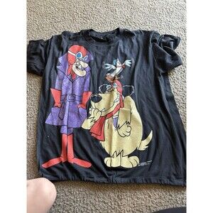 GENUINE 1993 Wacky Races Dastardly & Muttley Shirt UNISEX LARGE